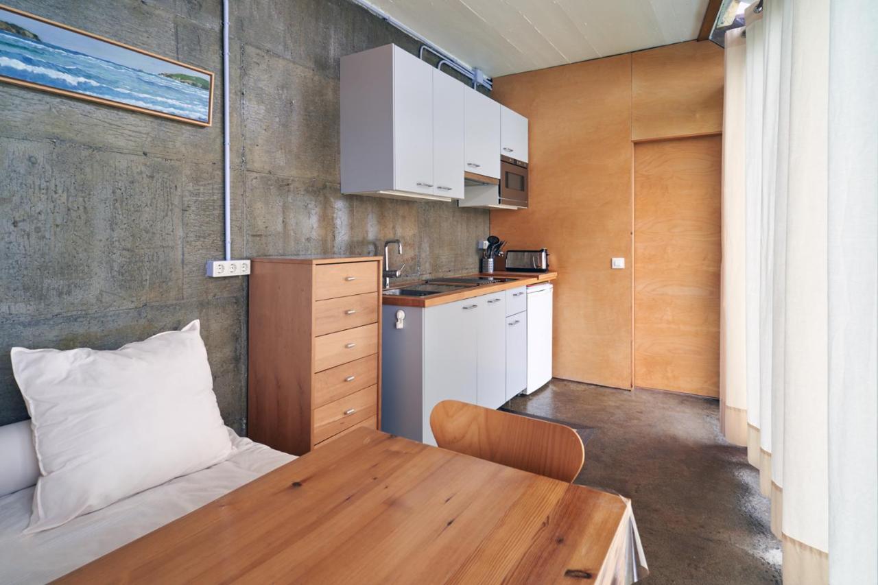 Apartamento Con Piscina Y Excelentes Vistas Ferrol Bagian luar foto
