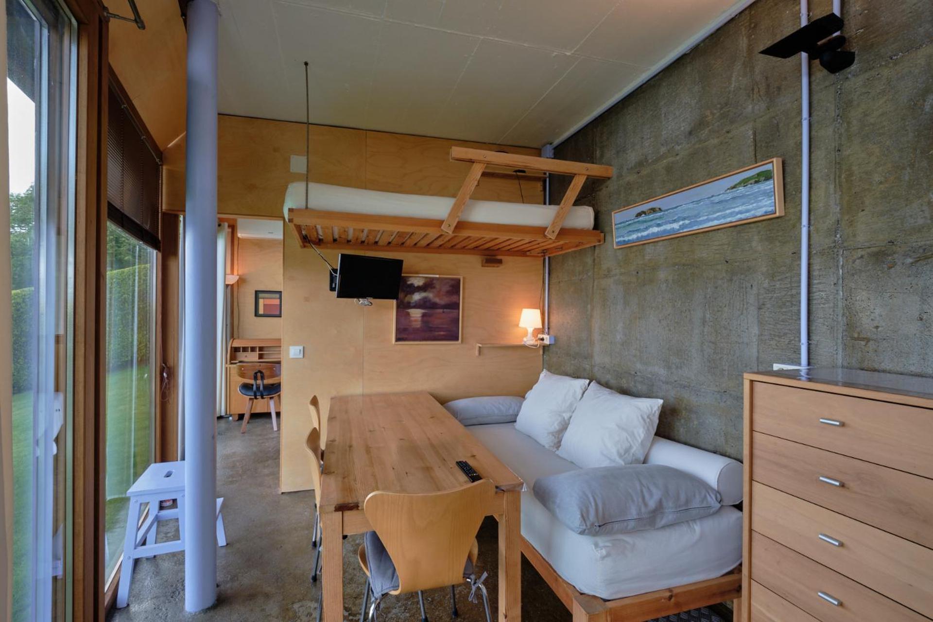 Apartamento Con Piscina Y Excelentes Vistas Ferrol Bagian luar foto