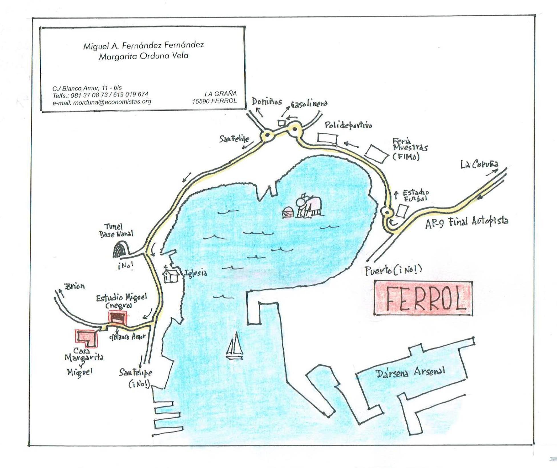 Apartamento Con Piscina Y Excelentes Vistas Ferrol Bagian luar foto