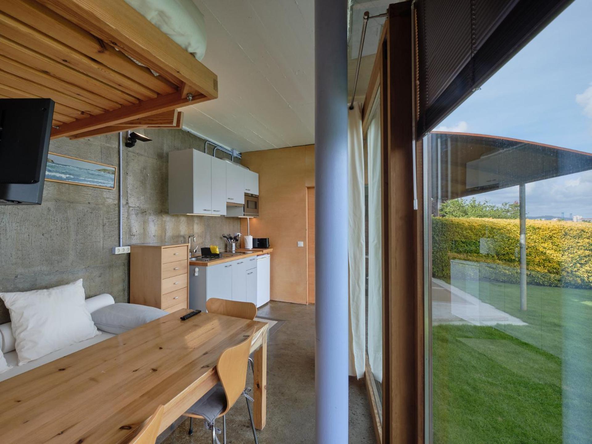 Apartamento Con Piscina Y Excelentes Vistas Ferrol Bagian luar foto