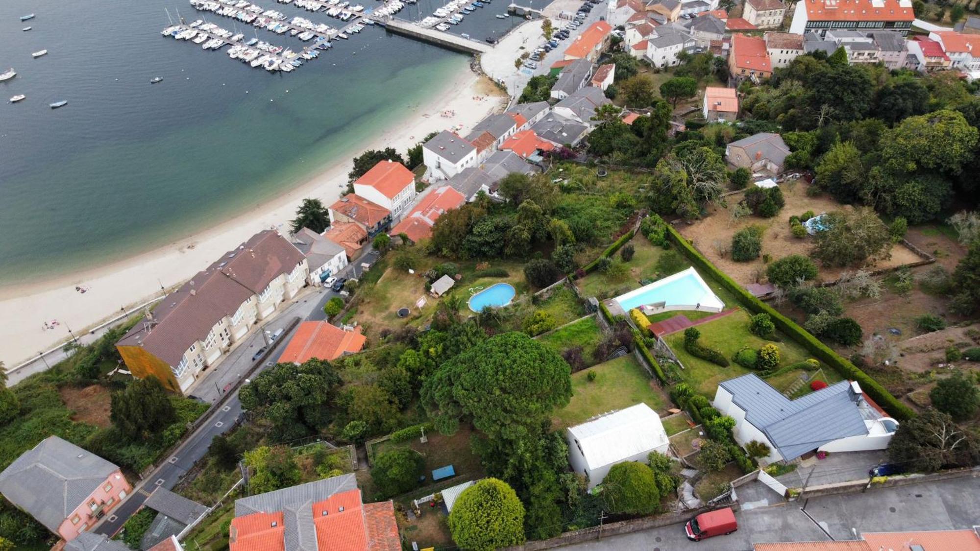 Apartamento Con Piscina Y Excelentes Vistas Ferrol Bagian luar foto